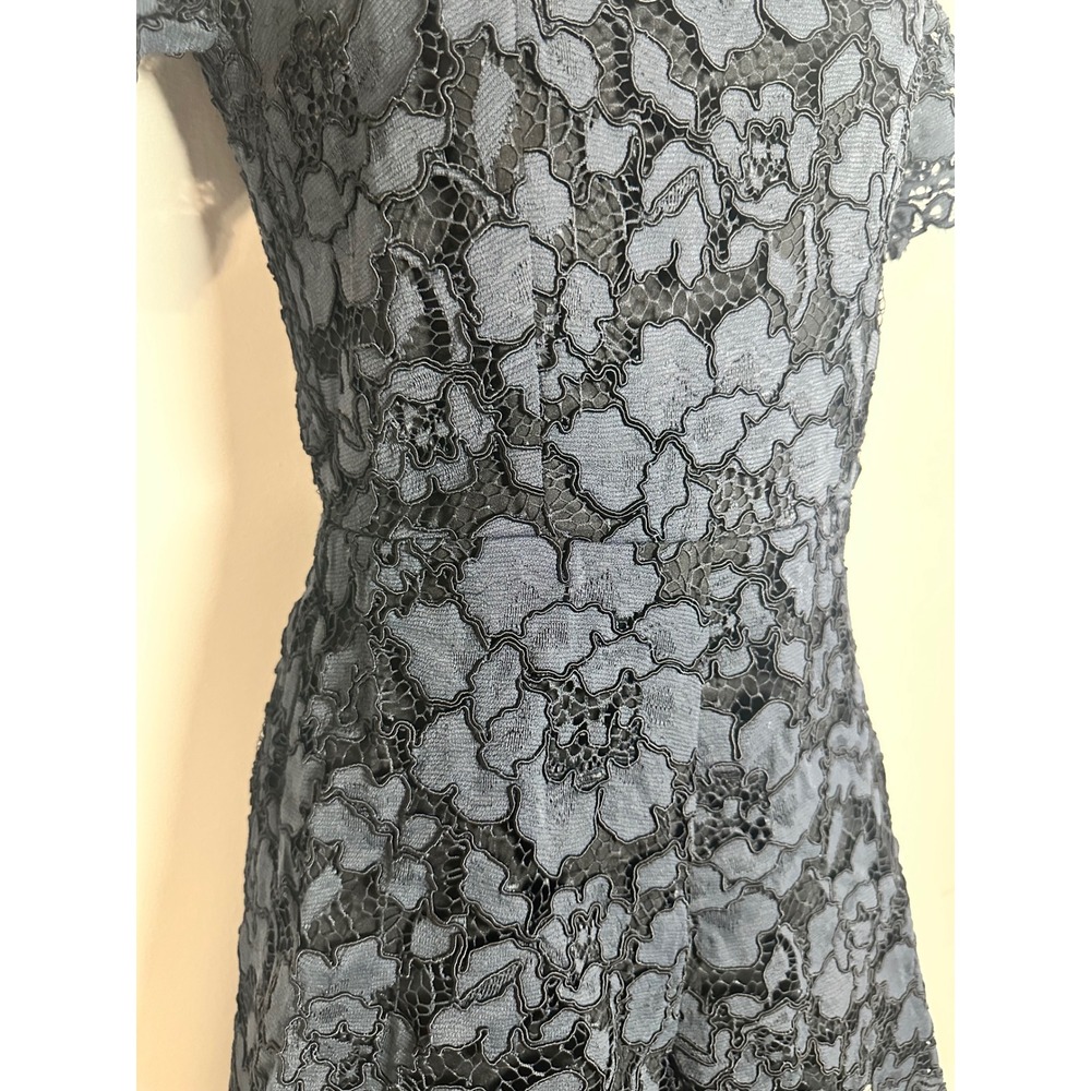 Alexis Winn Cutout Back Lace Romper‎ Playsuit - Size XS EUC Romantic Chic - Picture 5 of 9